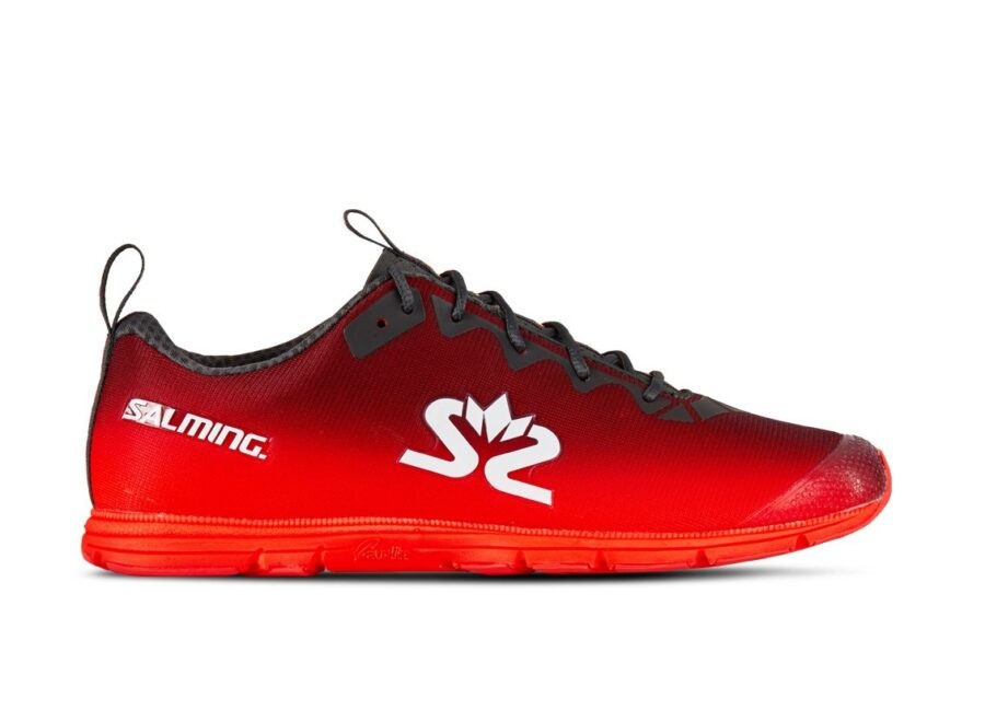 Salming Race 7 Women Forged iron/Poppy Red 36